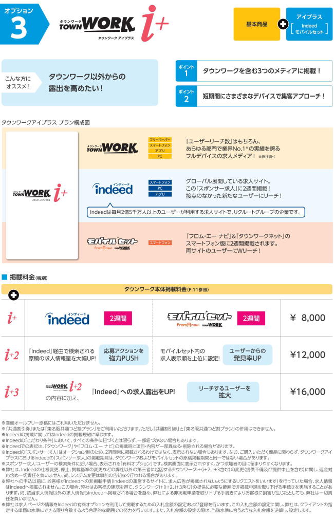 タウンワークアイプラス